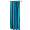 WOLTU Tenda Termica Oscurante Opaca, Tenda con Nastro per Binario, 250g/m² Pesantemente Isolante, per Soggiorno Camera da Letto, 135 x 245 cm, Turchese