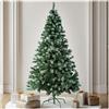 tectake® Albero di Natale Artificiale con Pigne, 180 cm, 705 Punte, Albero di Natale Verde con Supporto, Aspetto Naturale, Facile da Pulire, Montaggio Rapido, Peso 5,5 kg - Verde - 180 cm / 705 punte