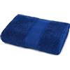 Bassetti Pop Color Nuovo Telo Doccia Bagno, Asciugamano Viso, ospite in Spugna da 430 g/m², Oltremare, cm. 100x150