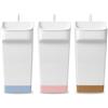 Paluplus Set 3 Evaporatori d'acqua per termosifoni in Plastica colore Bianco, misura 7,5x5x17 cm, Umidificatore con gancio integrato, Colori Assortiti -6715M