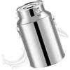Generic Bidone Del Latte In Acciaio Inossidabile Brocca Per La Conservazione Del Latte Secchio Del Latte Secchio Del Vino Con Coperchio Ermetico E Maniglia Per Cucina Ristorante Festa,11L