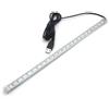wenwendianzi 10CM 20CM 35CM 40CM 50CM 5V USB LED Bar Light SMD 5630 Striscia Rigida Luce Dura con Interruttore on/off Luce for Armadio da Cucina(White,35CM Clear Cover)