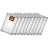 M&M SMARTEK 10 sacchetti per aspirapolvere Kärcher Sacchetti filtro in tessuto non tessuto alternativa ai filtri aspirapolvere 6.904-285.0 | Alta capacità e potenza aspirante NT 48/1 NT 65/2 NT 70/2 NT 72/2 NT