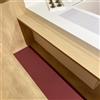 Olivo Tappeti OLIVO.shop ROTOLO STYLE Tappeto cucina su misura, Passatoia cucina antiscivolo, Tappeto cucina pvc, 6 colori e varie misure. (50x150 cm, Bordeaux)