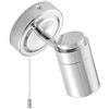 Lindby Applique dimmerabile (Moderno) colore Argento, in Metallo ad es. Soggiorno & Sala da pranzo applique per bagno