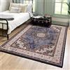 Mazovia Tappeto Salotto Moderno - Tapeto Stampato a Pelo Corto - Morbido Tappeto Camera da Letto - Antiscivolo Tapeto VICTORIA - Tappeto Salotto Motivo Vintage Orientale - Beige Creme Grigio 160x230cm