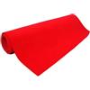 acquaverde | Passatoia Rossa, Tappeto, Moquette, in Rotolo, per Eventi, Natale, Festività, Cerimonie - 1 x 5 mt