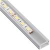 Pianeta Led PROFILO IN ALLUMINIO 6063 DL1407 BARRA DA 2 MT PER STRISCE A LED CON COVER A SCELTA TAPPI E GANCI DI MONTAGGIO INCLUSI (Cover Trasparente, 5 barre da 2 mt)