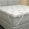 TESSILBOSIO Topper Memory Foam 160x190 Matrimoniale, Made in Italy, Crabyon - Materasso per Massimo Confort - Letto Morbido per un Sonno Profondo (Matrimoniale - Crabyon)