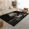 Generic Area Rugs Tappeto lavabile in lavatrice, per soggiorno, 120 x 170 cm, motivo leone animale, rettangolare, per camera da letto, sala da pranzo, ufficio, antiscivolo, non perde pelo