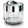 Giannini Steel Barattolo 50 cl Acciaio inox Vetro ø 11 x h 11 cm