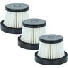 vhbw 3x filtro compatibile con BuTure JR700, JR400 aspirapolvere a mano - unità filtrante