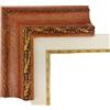 ITALIA CORNICI - Cornice per quadri da parete rettangolare, quadrata con o senza passepartout in legno (50 x 70 cm + Passepartout, Ciliegio)