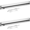 Oktaplex lighting Oktaplex set da 2 Rota barra LED sottopensile orientabile 91 cm