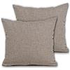 Cieffepi Home Collections Federa Copricuscino MULTICOLOR (Set 2 Federe 60x60 cm, Tortora)