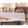 GBiancheria MOLLETTONE COPRITAVOLO SALVATAVOLO BIANCO mis. 120x180 mis. 120x220 diam. 140 MADE IN ITALY (120x180)