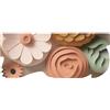 emmevi Le Forme Fiori Tappeto Cucina Sagomato Gomma Moderna Colorato Antiscivolo Stampa Digitale 50x120 cm