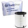 Trade-Shop Filtro di ricambio a 3 livelli (prefiltro, filtro a carbone attivo, filtro HEPA) compatibile con purificatore d'aria Levoit LV-H133-RF sostituisce LV-H133-RF-RTL
