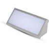 V-TAC Lampada LED da Parete 12W, 600Lm Luce Soffusa 110° Forma Rettangolare Esterno Ip65