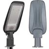 Planetitaly Faro armatura luce stradale IP65 lampione LED 100W inclinabile 180 6500K illuminazione viali sentieri giardino 9300lm 230V (100W)