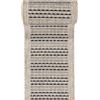 Mazovia Tappeto Cucina - Effetto Sisal Tappeti Cucina - Tappeto per Cucina, Ingresso, Salotto Pelo Corto - Certificato Oeko-Tex - Cura facile - In-& Outdoor - Beige Taupe 70 x 225 cm