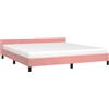 vidaXL Giroletto con Testiera in Velluto Arredo Letto Misure/Colori Diversi