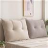 Hoowarm Cuscino da Lettura per Letto e Divano Imbottito Schienale Cuscinoni Matrimoniale/Singolo Cuscini Testata Letto Rimovibile Grande Cuscino da Parete Supporto Lombare Cuscino(B,100x60x15cm1pc)