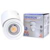 KOMBO HENERGIA - Eagle Eye Faretto LED Orientabile 18W Bianco, 1500 Lumen, 4000K, Pan/Tilt 90°-350°, Fascio Regolabile 15°-45°, Design Moderno - Illuminazione da Soffitto o Parete per Interni