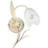 ONLI Applique 1 Luce Doppio Giro Color Avorio
