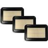 vhbw set 3x filtro a pieghe piatte compatibile con Flex VCE 44 L AC, 44 H AC, 33 M AC, 33 L MC, 33 L AC aspirapolvere - Elemento filtrante
