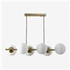 SKLUM Lampada da soffitto in ferro e sfere di vetro Uvol - ︎ 80 cm