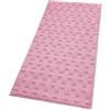 emmevi Tappeto Bagno Morbido Assorbente Antiscivolo 3D Intrecciato Scendiletto Lavabile 45x75 Cm Rosa
