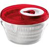 Guzzini Centrifuga Insalata Kitchen Active Design, Rosso Chiaro, Ø22 x h14 cm