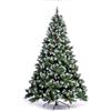 Nataland Albero di Natale Artificiale Verde Innevato Con Pigne, Modello Aspen Altezza 300 Cm, Abete Super Folto con Effetto Realistico e Rami Con Aghi Anticaduta (300 Cm, Aspen)