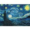 liziciti - Kit per pittura a mosaico 5D con diamantini per adulti, punto croce completo con strass, capolavori di Van Gogh, ricamo con strass, 30 x 40 cm (Notte Stellata)
