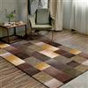 Tappeti Design Tappeto Moderno Ampio Soggiorno 180 X 250 CM Modello geometrico moderno di lusso leggero giallo marrone verde Grande, Antiscivolo, Lavabile, Cameretta dei Bambini, Soggiorno 180x250cm