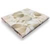SpazioTessile Copritutto Arredatutto Telo arredo Copridivano Copriletto Multiuso Letto Divano Fantasia (Foglia Beige 61, 240x280 Matrimoniale)