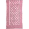 Markotex Tappeto Sardo Stuoia Passatoia tappeto bagno 100% Cotone Made In Italy prodotto in sardegna (Rosa, 55x140)