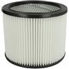 vhbw filtro a pieghe piatte compatibile con Masko aspiratore industriale umido/secco (1800 W - 30 L) - Cartuccia filtrante