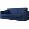Arredo Stock Divano letto tre posti, 214x89x81 cm (Blue Jeans)
