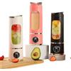 topolenashop Frullatore Portatile USB 450 ml - Mini Blender con Display LED, 3 Velocità, 15000RPM - Ricaricabile 1500mAh per Smoothie, Frappè, Viaggio, Ufficio, Palestra - HP-118 Colore Casuale