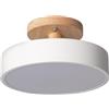 LEDKIA LIGHTING LEDKIA Lampada da Soffitto LED 12W in Legno e Alluminio con CCT Selezionabi