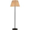 Lumisky Lampada da terra solare esterna in poly rattan con modulo LED bianco caldo telecomando TALL RAFFY SOLAR H170cm