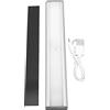 Enlybee Lampada con sensore di movimento a LED regolabile - magnetica, ricaricabile tramite ricarica USB per camera da letto, armadio, garage - Bianco freddo