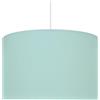 youngDECO Lampada da soffitto 2xE27, paralume rotondo in cotone Ø38cm, diffusore di luce aggiuntivo, lampada a sospensione per cameretta bambini, camera da letto, soggiorno. Prodotto nell'UE.