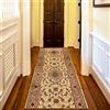 Mazovia Tappeto per Corridoio - Passatoia Corridoio Orientale - Tapis Salon, Chambre, Cuisine e Corridoio - Certifié Oeko-Tex - Tapis de Couloir au Metre - Beige - 70x500 cm