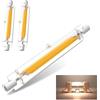 Wenuan Lampadine LED R7S 118mm Dimmerabili 20W Bianco Naturale 4500K 2000LM - Equivalenti a 200W Alogena, COB Lineare, Nessun Sfarfallio, Illuminazione Fascio 360°, Pacco Da 2