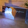 MYZQIFF Nome personalizzato specchio camera da letto luce LED insegne al neon personalizzate con luci a LED compleanno matrimonio festa segno personalizzato nome per decorazione della parete della camera da