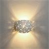 ChangM Applique Lampada da Parete LED 5W gesso Lampada da intonaco Design moderno su e giù Apparecchi di illuminazione da parete per interni Forma a sfera rotonda Bianco caldo (Include lampadine G9)