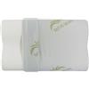 Baldiflex Emporio Cuscino in Memory Foam, Modello Ortocervicale, Fodera in Aloe Vera